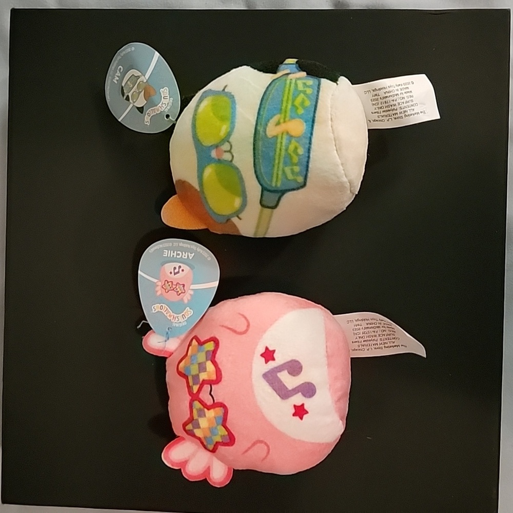 Set of 2 McDonalds Mini Squishmallows